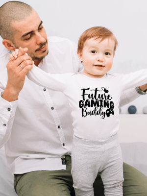 Body bebelusi personalizat "Future Gaming Buddy"