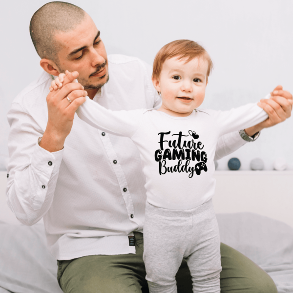 Body bebelusi personalizat "Future Gaming Buddy"