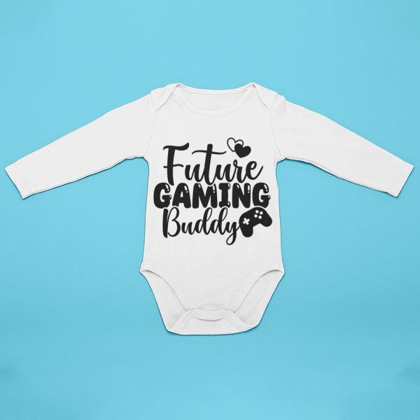 Body bebelusi personalizat "Future Gaming Buddy"
