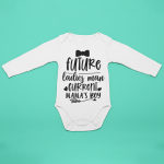 Body bebelusi personalizat "Future Ladies Man"