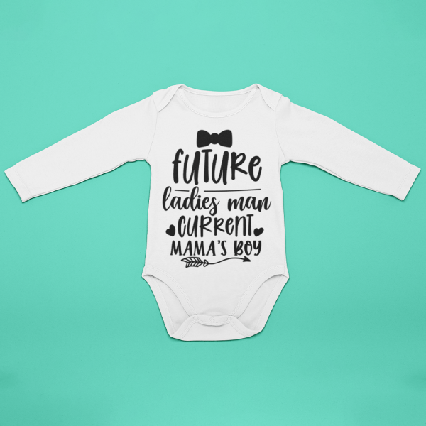 Body bebelusi personalizat "Future Ladies Man"