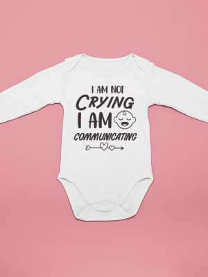 body alb pentru bebe cu mesaj haios