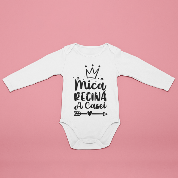 Body bebelusi personalizat ''Mica Regină A Casei''