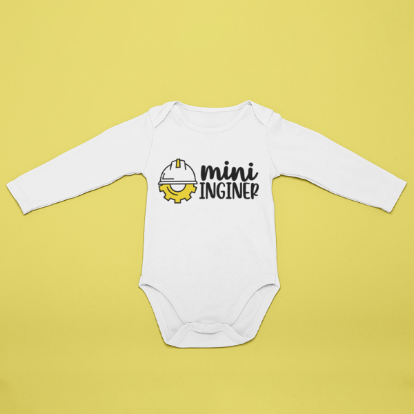 Body bebelusi personalizat ''Mini Inginer''