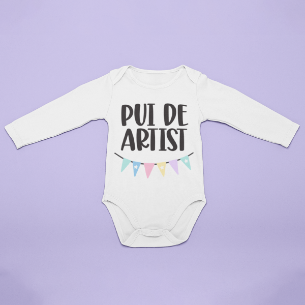 Body bebelusi personalizat ''Pui de artist''
