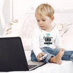 Body bebelusi personalizat "Future CEO in the making"