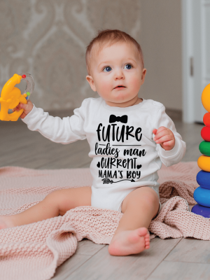 Body bebelusi personalizat "Future Ladies Man"