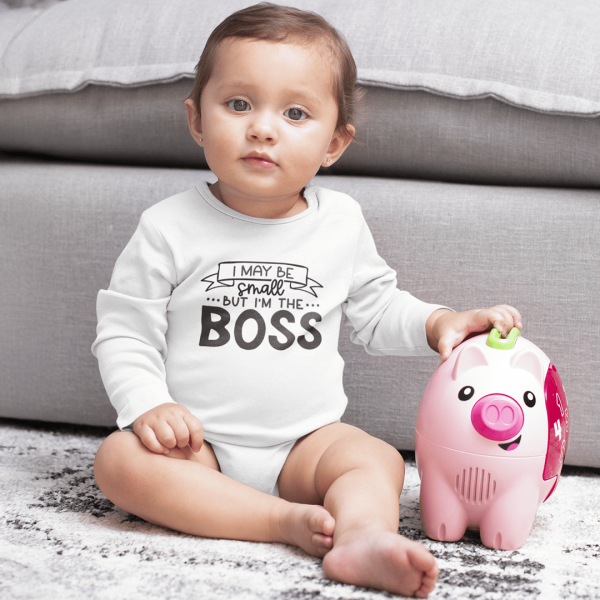 Pachet body bebe "Tiny Boss"