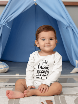 Body bebelusi personalizat ''Mica Regină A Casei''